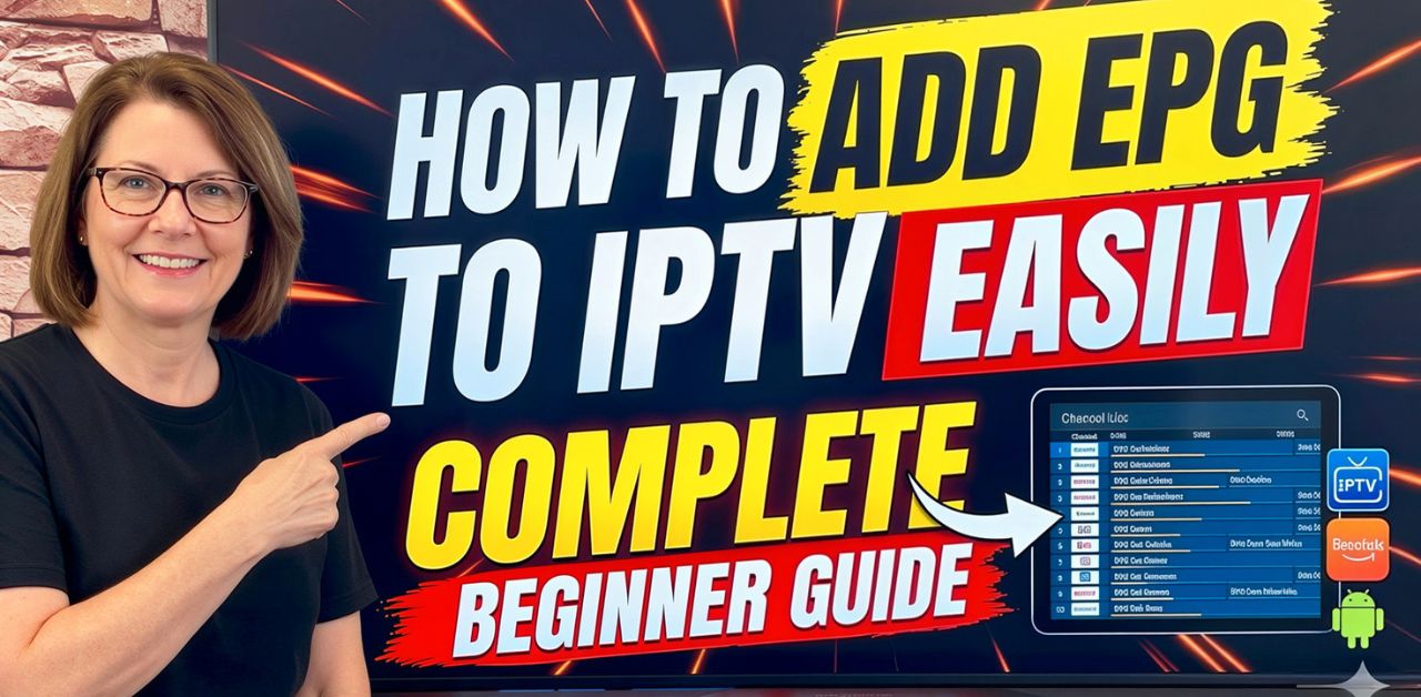 How to Set Up IPTV EPG: The Complete Step-by-Step Guide For Biggners