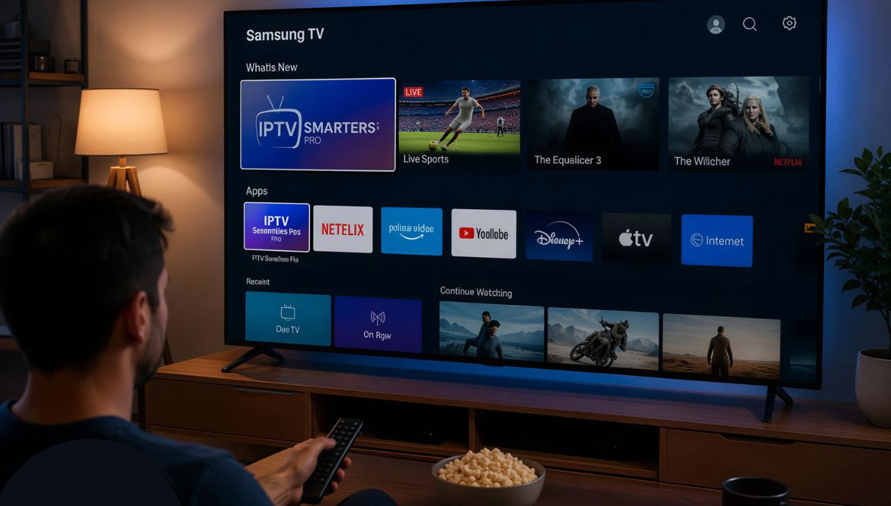 How to Update IPTV App on Samsung TV in the UK