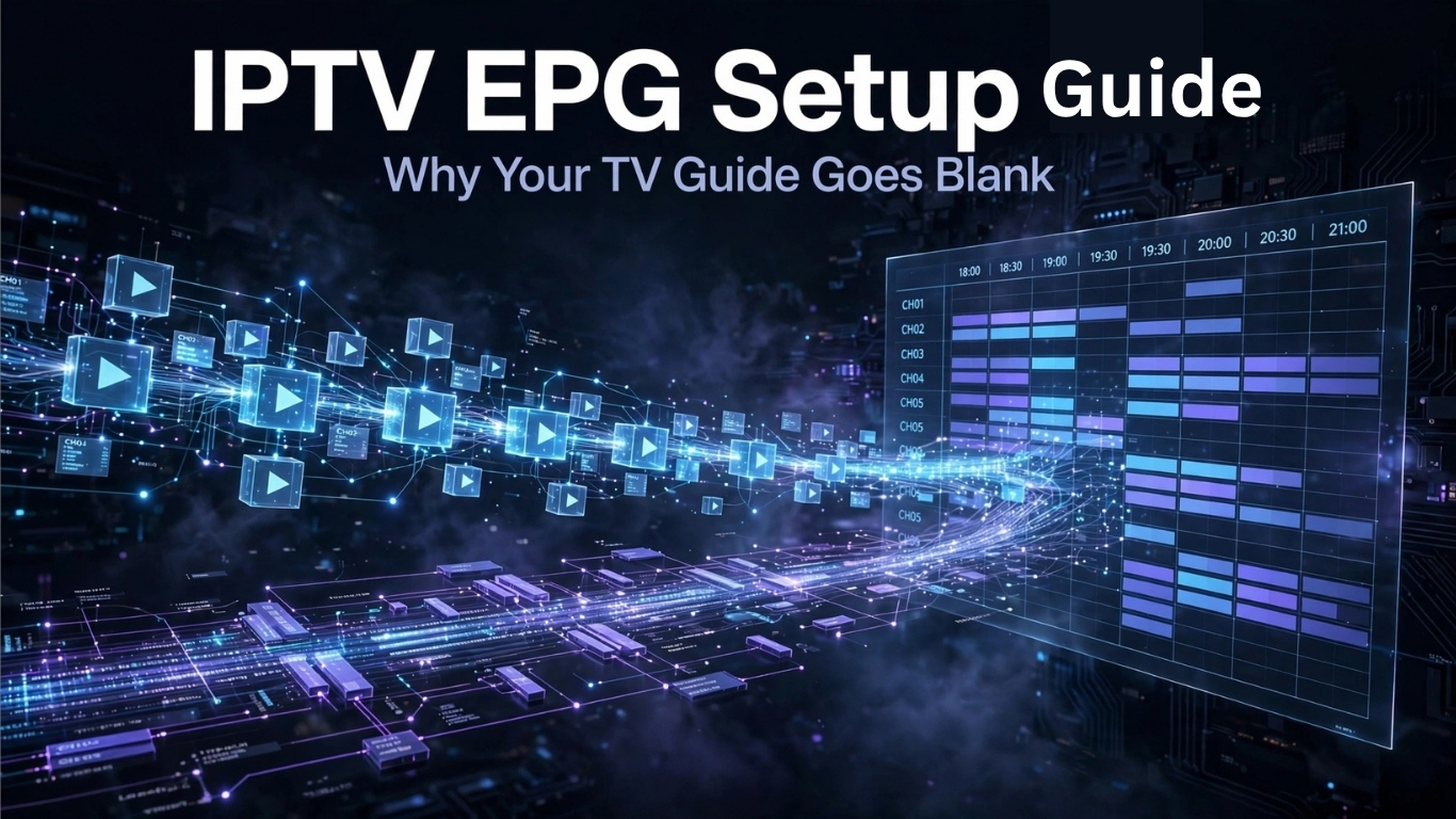 IPTV EPG Guide: How Electronic Programme Guides Work