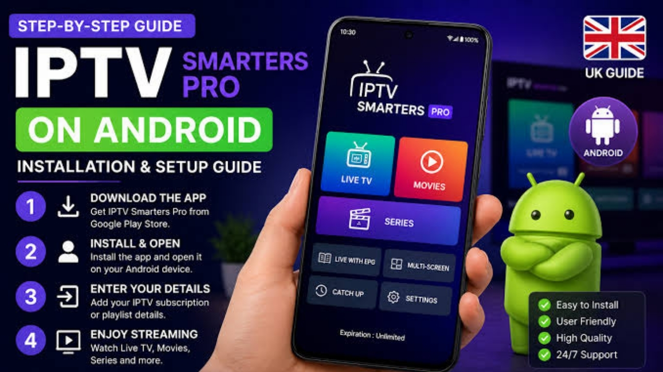 IPTV UK for Android Smartphones: Complete Guide